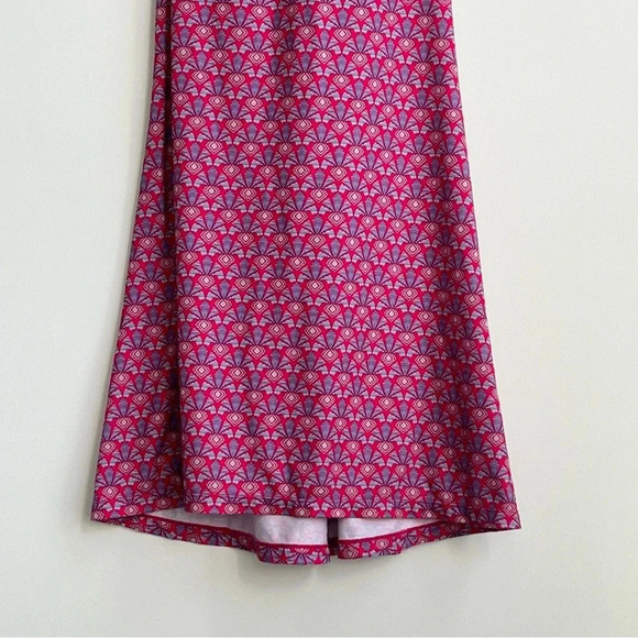 Prana Quinn Dress Geometric Shelf Bra Size M Cosmo Pink Botanica Outdoor hiking - Picture 5 of 16
